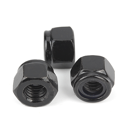 碳钢10级黑锌1型非金厘嵌件六角锁紧螺母GB889.1